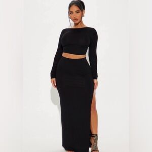Fashion Nova Skirt Set
